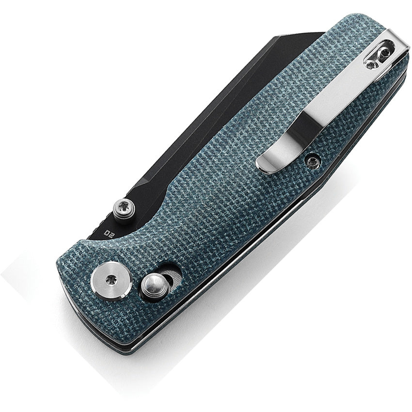 BTKG43C2 Bestech Knives Slasher Axis Lock Blue
