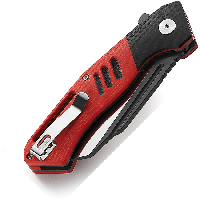 BTKG46C Bestech Knives Rockface Linerlock Red