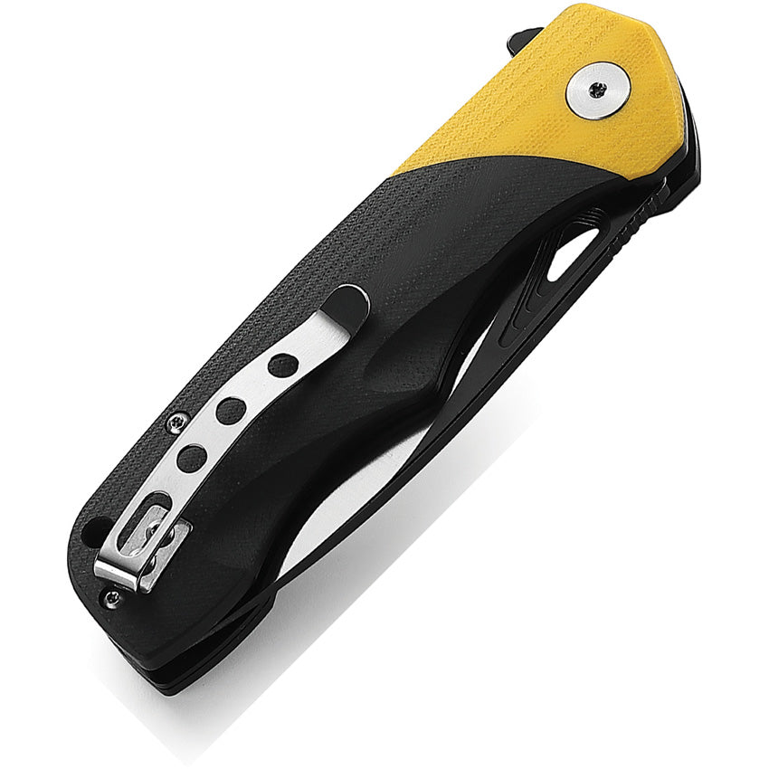 BTKG47A Bestech Knives Airstream Linerlock Yellow