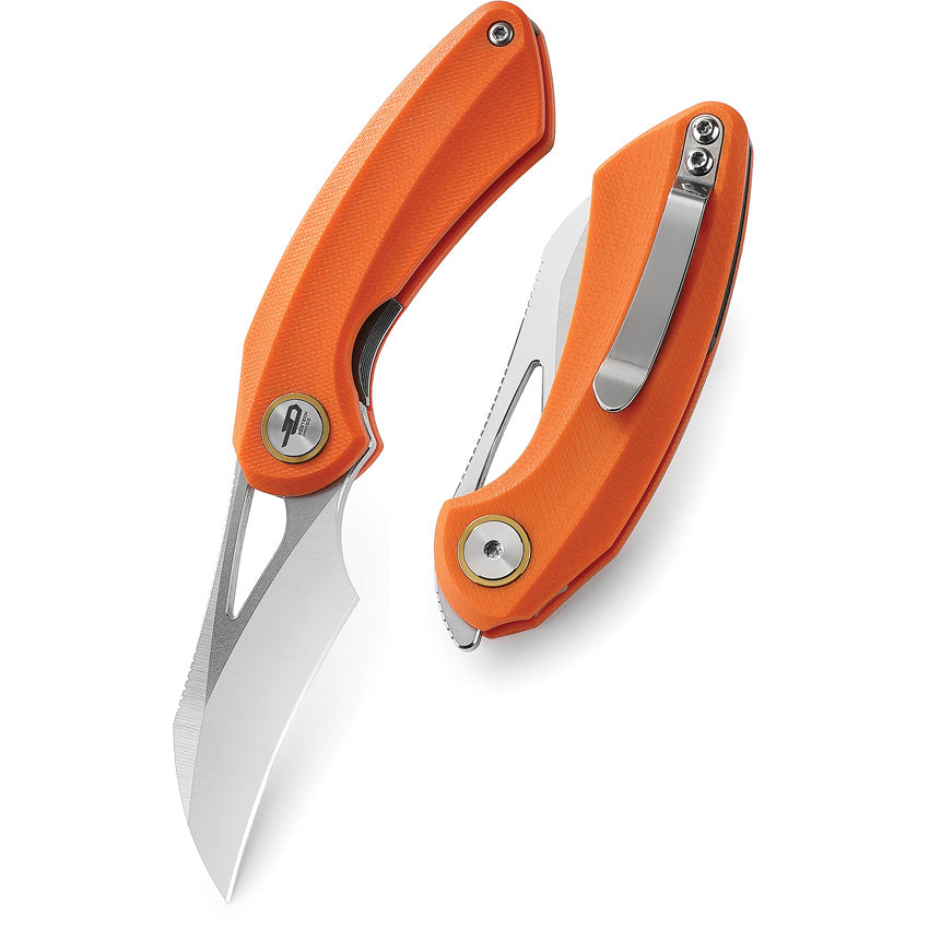 BTKG53B1 Bestech Knives Bihai Linerlock Orange