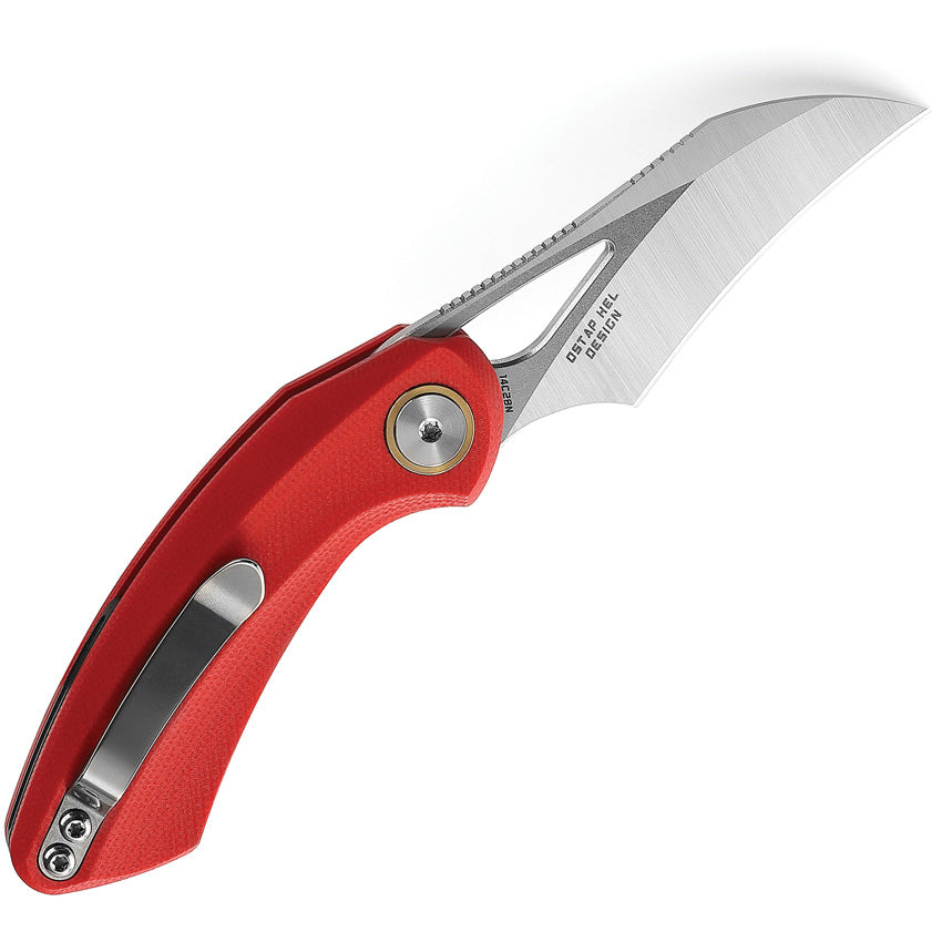 BTKG53C1 Bestech Knives Bihai Linerlock Red