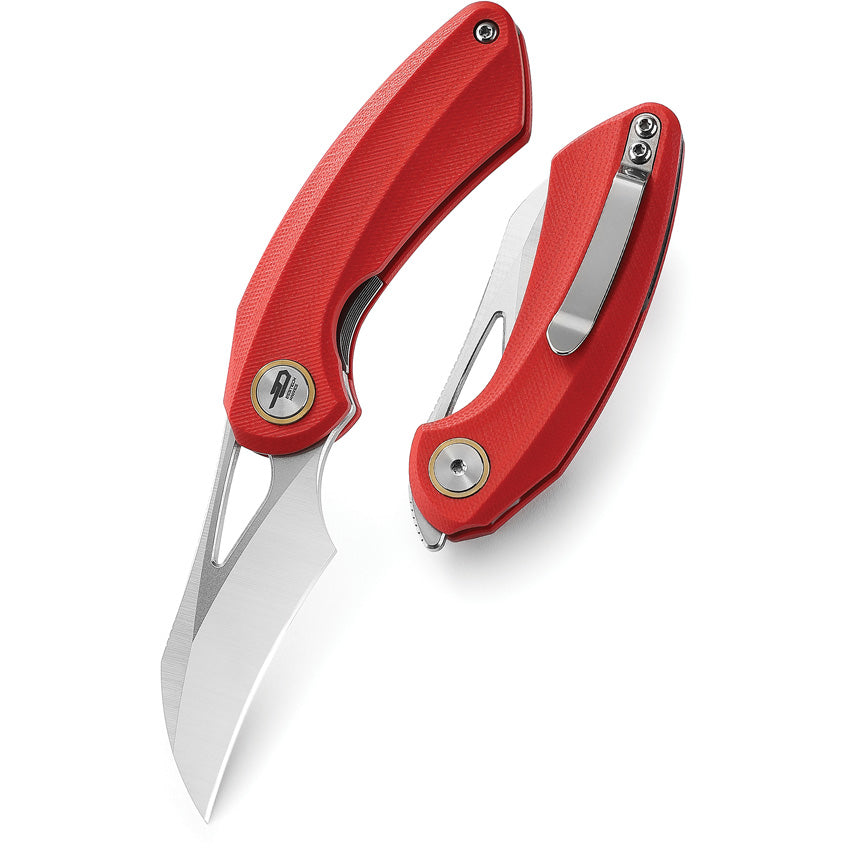 BTKG53C1 Bestech Knives Bihai Linerlock Red