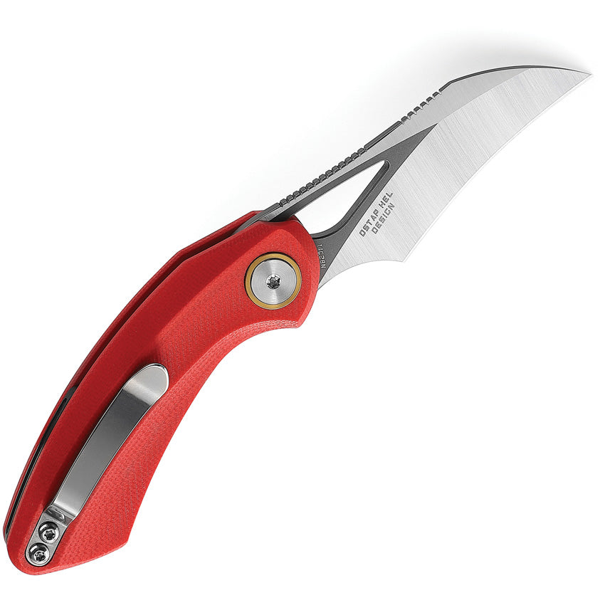 BTKG53C2 Bestech Knives Bihai Linerlock Red