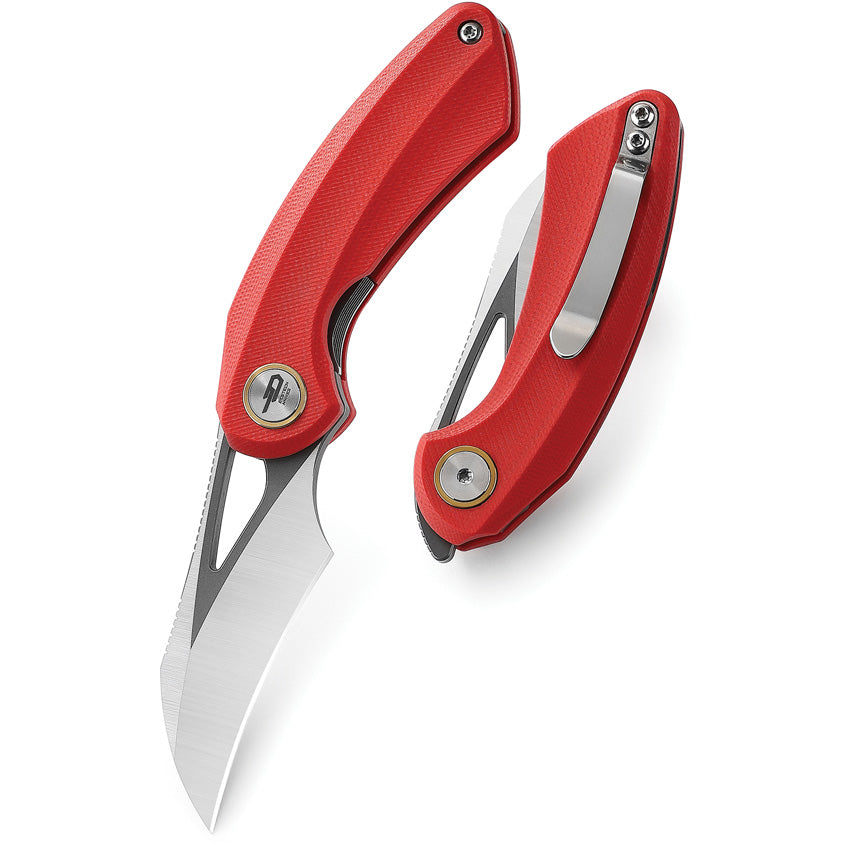 BTKG53C2 Bestech Knives Bihai Linerlock Red