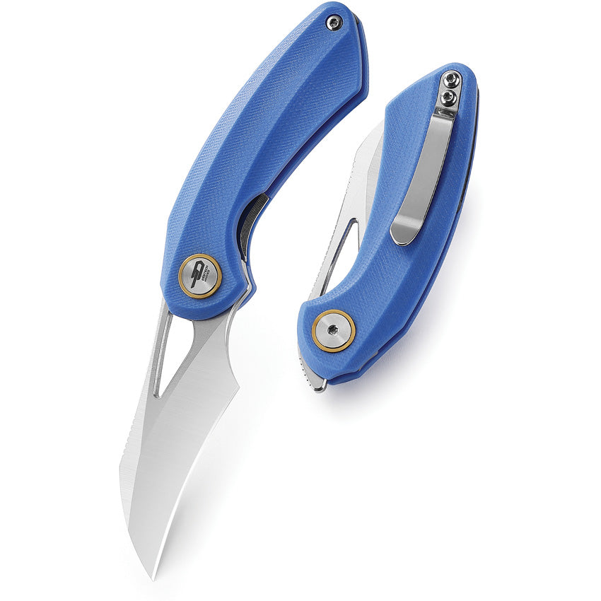 BTKG53D1 Bestech Knives Bihai Linerlock Blue