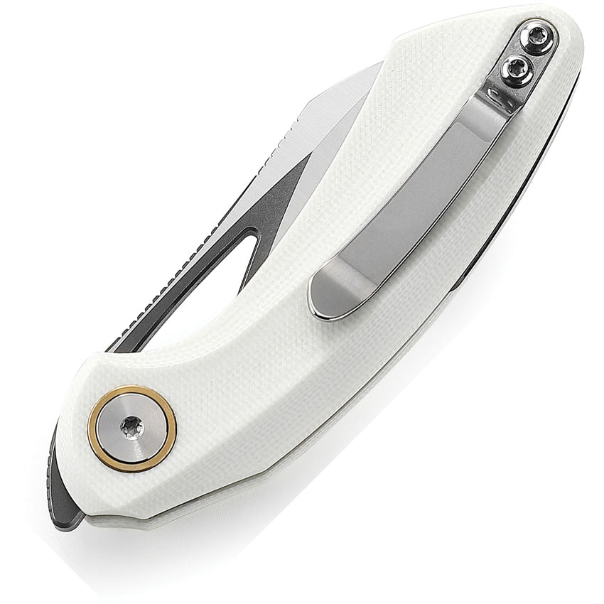 BTKG53E Bestech Knives Bihai Linerlock White