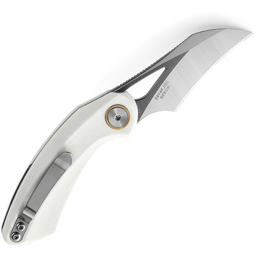 BTKG53E Bestech Knives Bihai Linerlock White