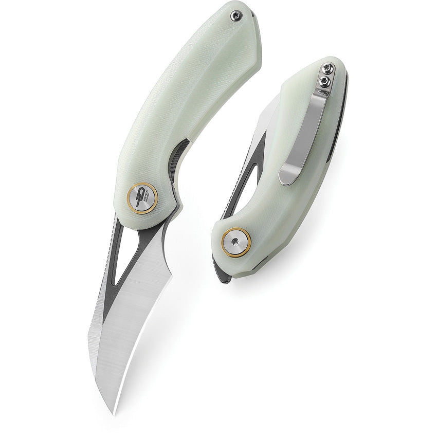 BTKG53F Bestech Knives Bihai Linerlock Jade
