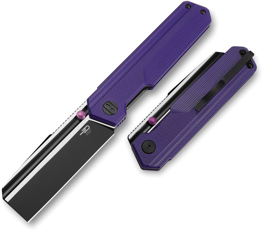 BTKG54B Bestech Knives Tardis Linerlock Purple