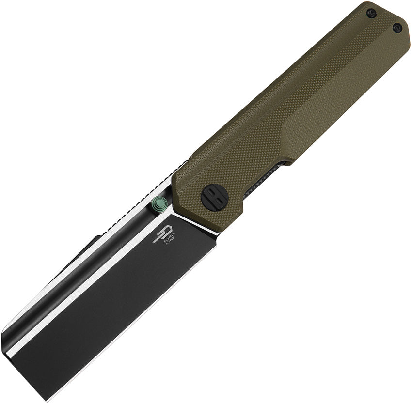BTKG54C Bestech Knives Tardis Linerlock OD Green