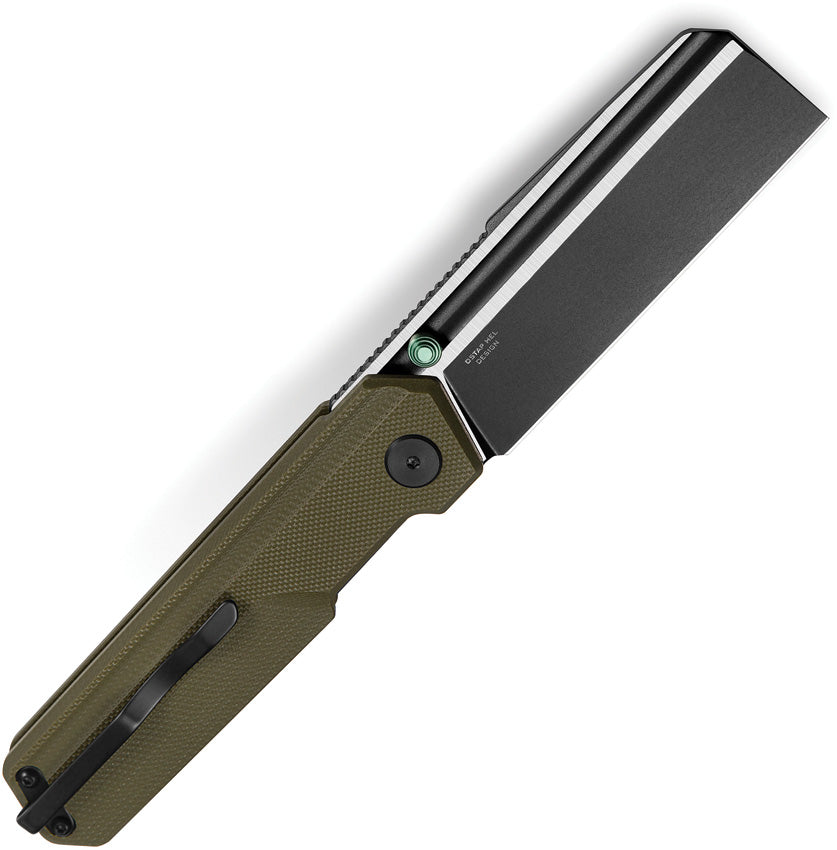 BTKG54C Bestech Knives Tardis Linerlock OD Green