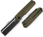 BTKG54C Bestech Knives Tardis Linerlock OD Green