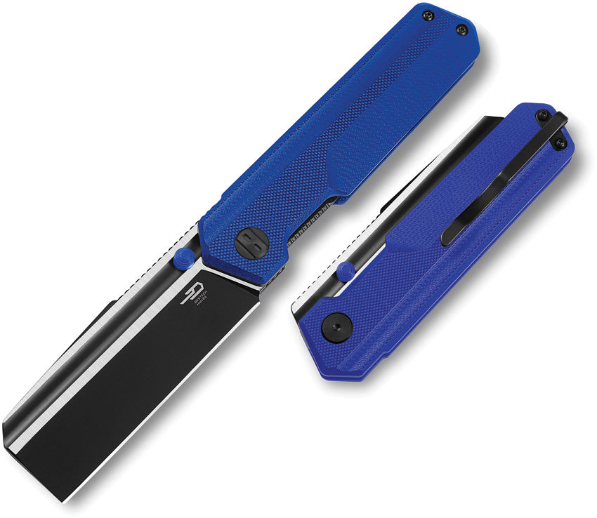 BTKG54G Bestech Knives Tardis Linerlock Blue