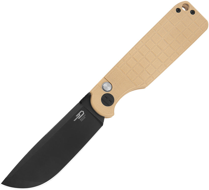 BTKG55C Bestech Knives Glok Button Lock Khaki
