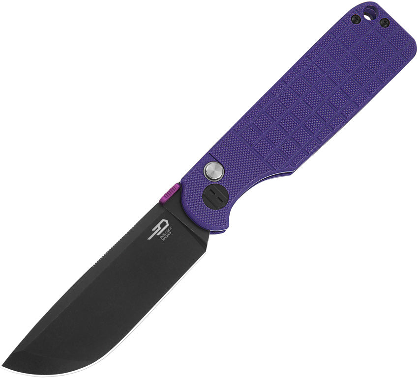 BTKG55D Bestech Knives Glok Button Lock Purple