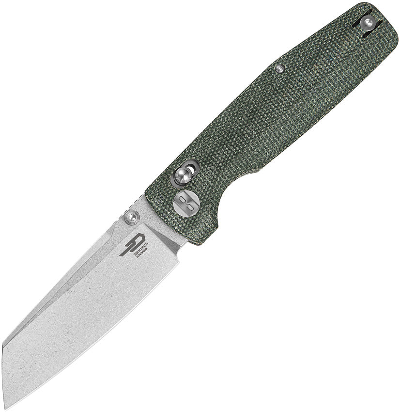 BTKG56B1 Bestech Knives Slasher Axis Lock Green