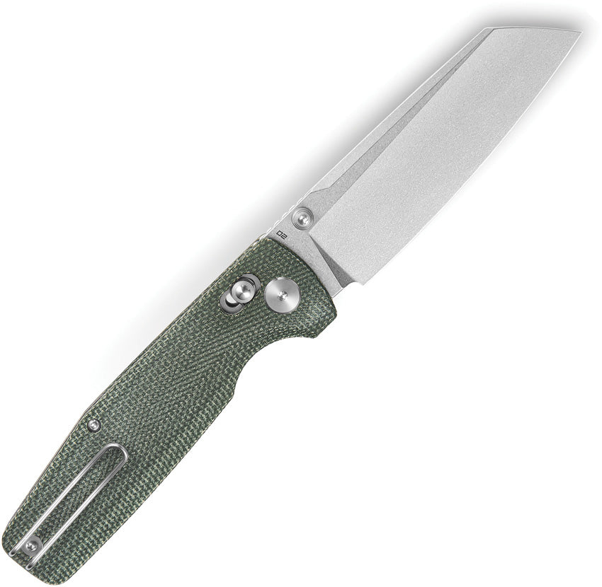 BTKG56B1 Bestech Knives Slasher Axis Lock Green