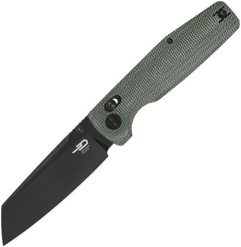 BTKG56B2 Bestech Knives Slasher Axis Lock Green