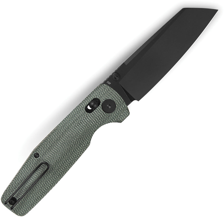 BTKG56B2 Bestech Knives Slasher Axis Lock Green