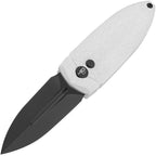 BTKG57A5 Bestech Knives Ququ Button Lock G10 White