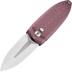 BTKG57B3 Bestech Knives Ququ Button Lock Al Brown