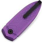 BTKG57B5 Bestech Knives Ququ Button Lock Al Purple