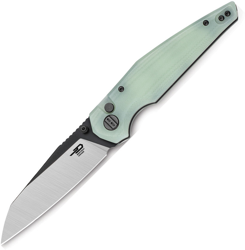 BTKG58D Bestech Knives Snakebird Button Lock Jade