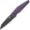 BTKG58E Bestech Knives Snakebird Button Lock Purple