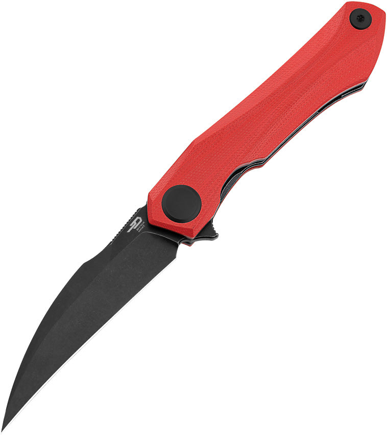 BTKG59D Bestech Knives Ivy Linerlock Red/Blk
