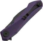 BTKG59G Bestech Knives Ivy Linerlock Purple/Blk