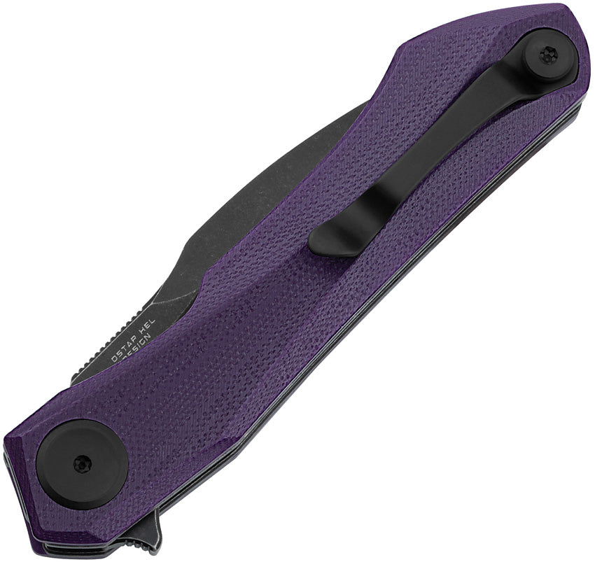 BTKG59G Bestech Knives Ivy Linerlock Purple/Blk