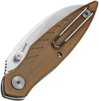 BTKG60B Mantidae Linerlock Brown