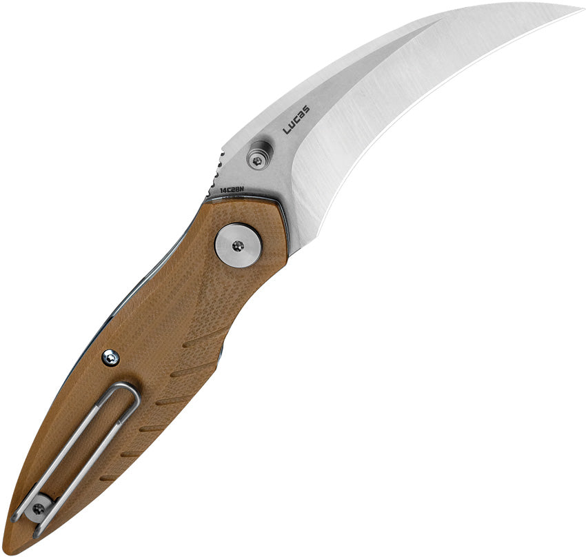 BTKG60B Mantidae Linerlock Brown