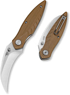 BTKG60B Mantidae Linerlock Brown