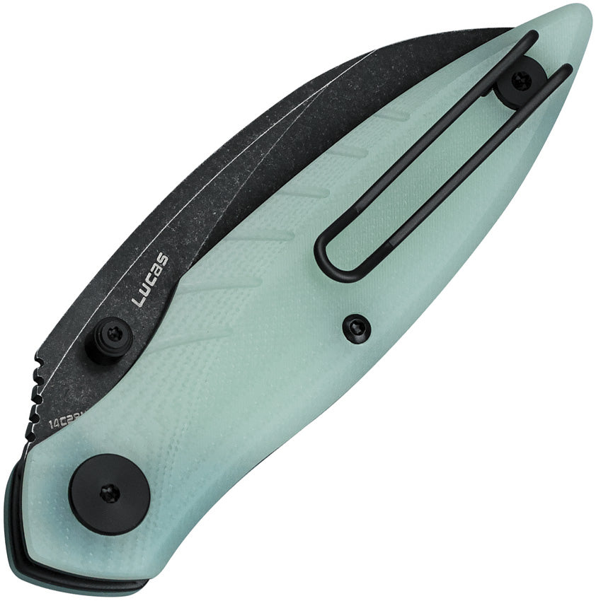 BTKG60C Bestech Knives Mantidae Linerlock Jade