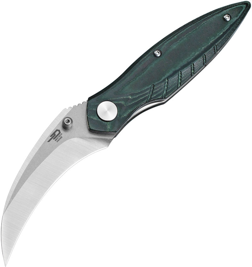 BTKG60E Bestech Knives Mantidae Linerlock Green