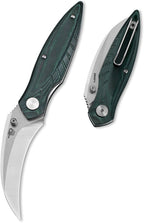 BTKG60E Bestech Knives Mantidae Linerlock Green