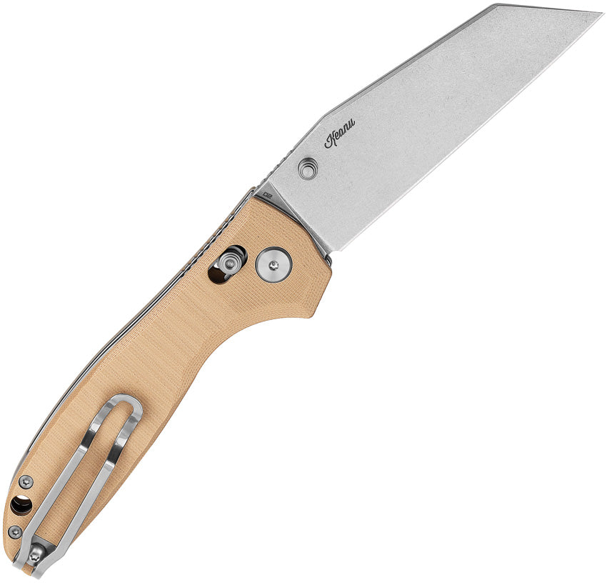 BTKG61C Bestech Knives Liger Bar Lock Beige