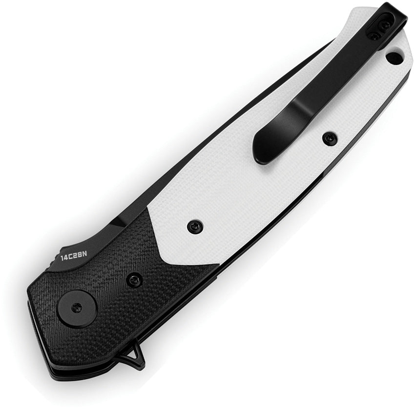 BTKG62A Bestech Knives Swordfish Button Lock White