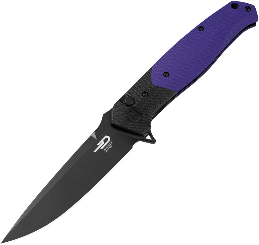 BTKG62C Bestech Knives Swordfish Button Lock Purple