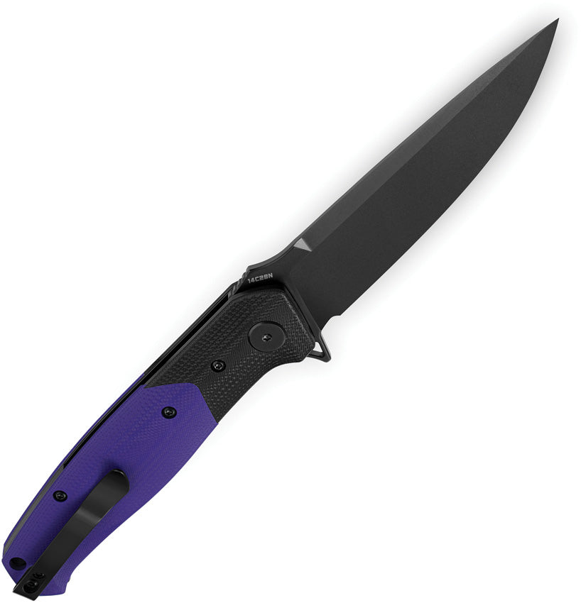 BTKG62C Bestech Knives Swordfish Button Lock Purple