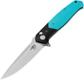 BTKG62F Bestech Knives Swordfish Button Lock Blue