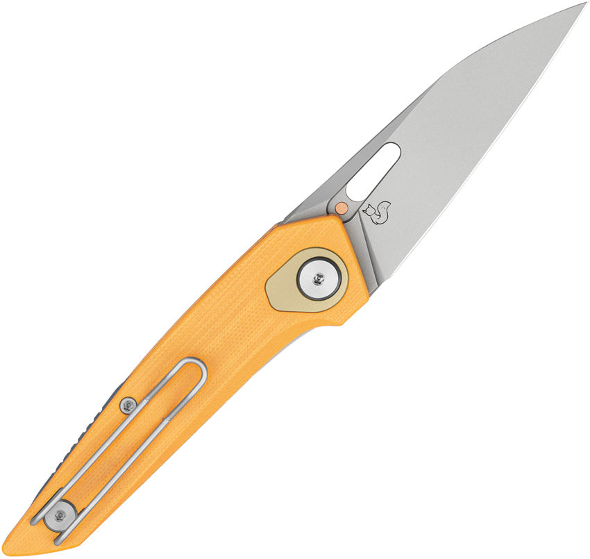 BTKG63A Bestech Knives VK-Void Linerlock M-Cut Yel