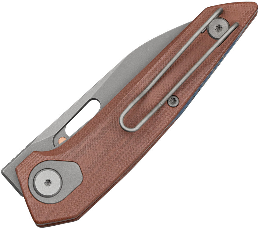 BTKG63D Bestech Knives VK-Void Linerlock M-Cut Brn