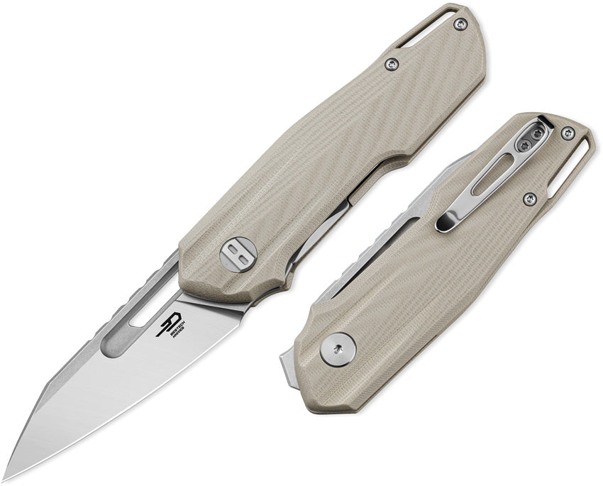 BTKG64C Bestech Knives Toddler Linerlock Desert