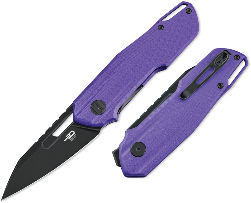 BTKG64D Bestech Knives Toddler Linerlock Purple