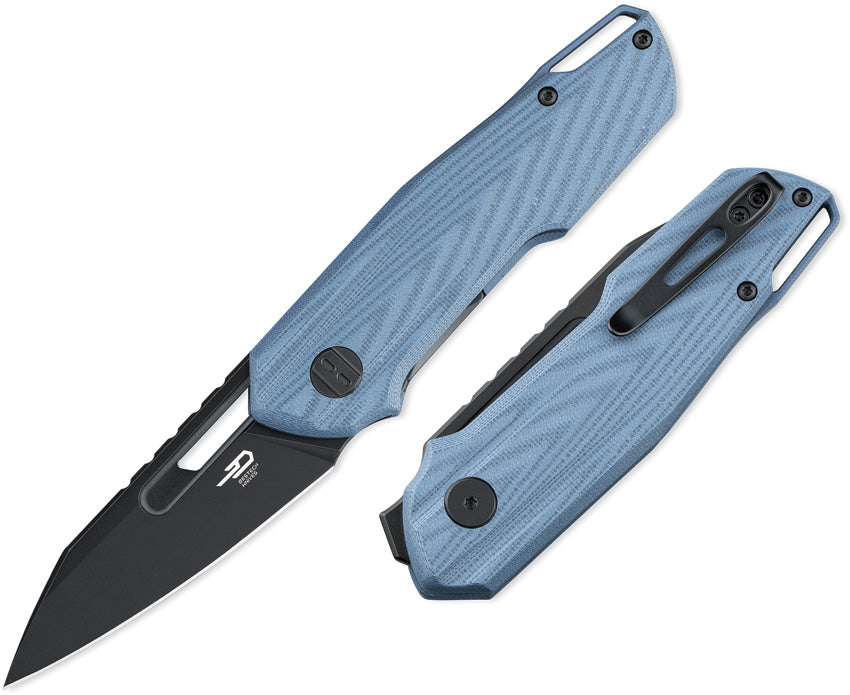 BTKG64E Bestech Knives Toddler Linerlock Blue/Gray