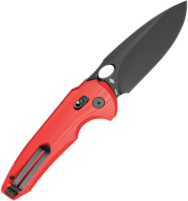 BTKG66G Bestech Knives Noctar Crossbar Lock Red