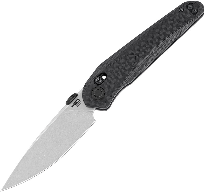 BTKG67A Bestech Knives Mothus Crossbar Lock Black