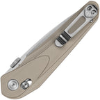 BTKG67B Bestech Knives Mothus Crossbar Lock Tan